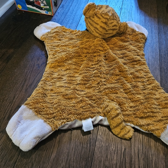 GUND Comfy Cozy Weasley Tiger Lovey Large 15"x22" Soft Security Blanket 320182.  - Picture 2 of 14